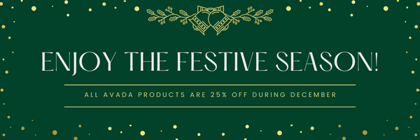 Avada 25% off sale Christmas theme